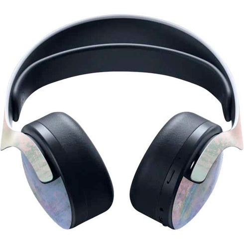 Rose Quartz & Serenity Abstract PULSE 3D Wireless Headset for PS5 Skin
