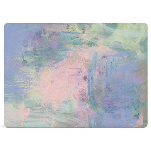 Rose Quartz & Serenity Abstract Surface Laptop 2 Skin