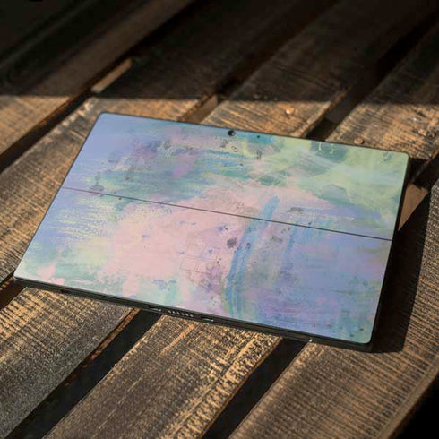 Rose Quartz & Serenity Abstract Surface Pro 7 Skin