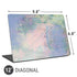 Rose Quartz & Serenity Abstract Universal Laptop 12in (9.8 x 6.8in) Skin