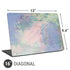Rose Quartz & Serenity Abstract Universal Laptop 16in (13 x 9.4in) Skin