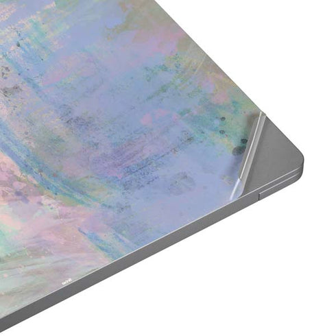 Rose Quartz & Serenity Abstract Universal Laptop 18in (14.6 x 10.6in) Skin