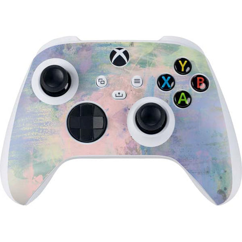 Rose Quartz & Serenity Abstract Xbox Series S Controller Skin
