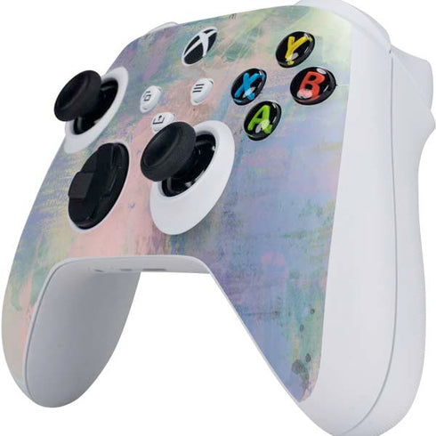 Rose Quartz & Serenity Abstract Xbox Series S Controller Skin