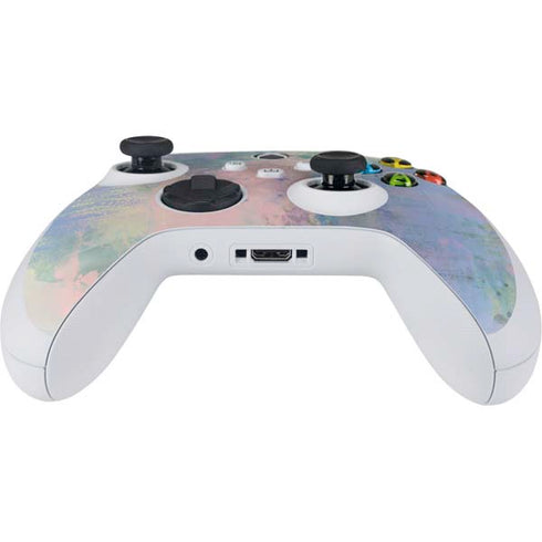 Rose Quartz & Serenity Abstract Xbox Series S Controller Skin