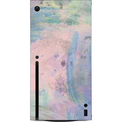 Rose Quartz & Serenity Abstract Xbox Series X Console Skin