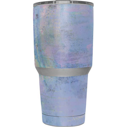 Rose Quartz & Serenity Abstract Yeti 30oz Rambler Tumbler Skin
