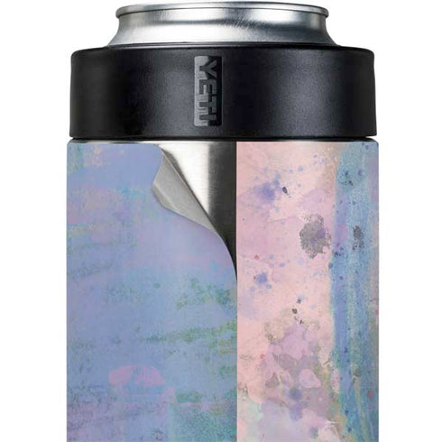 Rose Quartz & Serenity Abstract Yeti Colster Can Insulator Skin