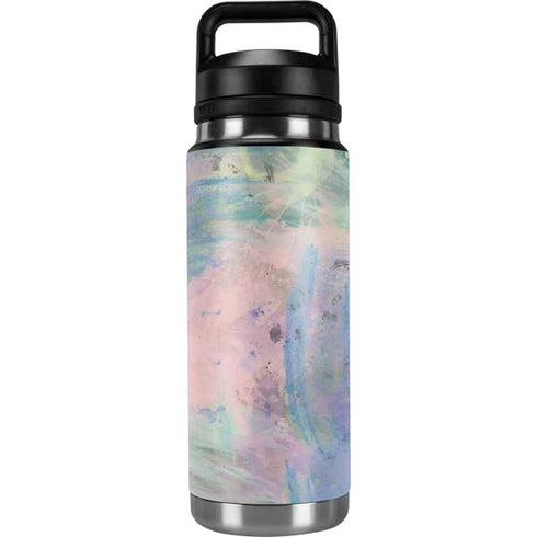 Rose Quartz & Serenity Abstract YETI Rambler 26oz Bottle Skin
