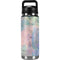 Rose Quartz & Serenity Abstract YETI Rambler 26oz Bottle Skin