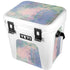 Rose Quartz & Serenity Abstract YETI Roadie 24 Hard Cooler Skin