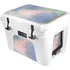 Rose Quartz & Serenity Abstract YETI Tundra 35 Hard Cooler Skin