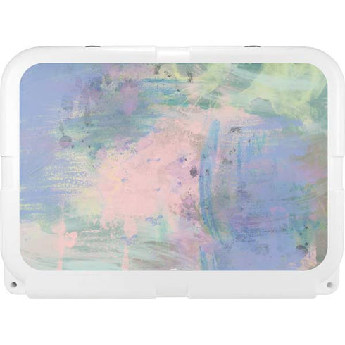 Rose Quartz & Serenity Abstract YETI Tundra 35 Hard Cooler Skin