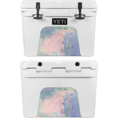Rose Quartz & Serenity Abstract YETI Tundra 35 Hard Cooler Skin