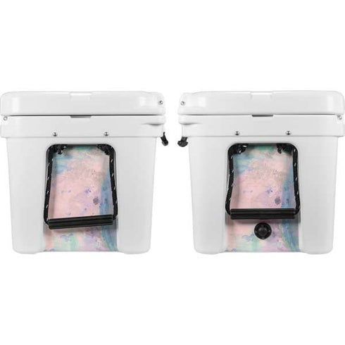 Rose Quartz & Serenity Abstract YETI Tundra 35 Hard Cooler Skin