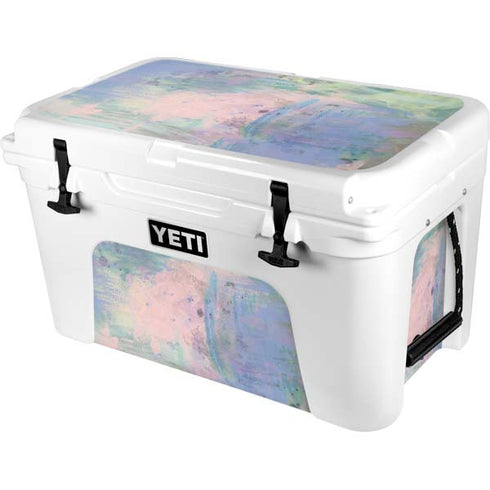 Rose Quartz & Serenity Abstract YETI Tundra 45 Hard Cooler Skin