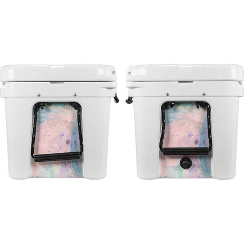 Rose Quartz & Serenity Abstract YETI Tundra 45 Hard Cooler Skin