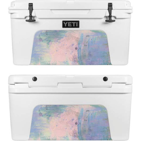 Rose Quartz & Serenity Abstract YETI Tundra 65 Hard Cooler Skin