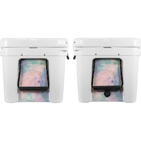 Rose Quartz & Serenity Abstract YETI Tundra 65 Hard Cooler Skin