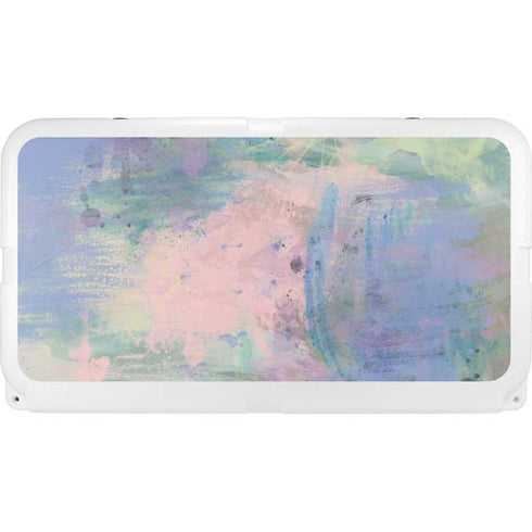 Rose Quartz & Serenity Abstract YETI Tundra 75 Hard Cooler Skin