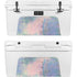 Rose Quartz & Serenity Abstract YETI Tundra 75 Hard Cooler Skin