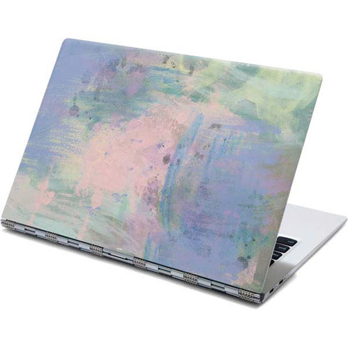 Rose Quartz & Serenity Abstract Yoga 910 2-in-1 14in Touch-Screen Skin
