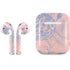 Rose Quartz & Serenity Floral Apple AirPods 2 Skin