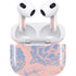 Rose Quartz & Serenity Floral Apple AirPods (3rd Gen 2021) Skin
