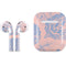 Rose Quartz & Serenity Floral Apple AirPods Skin