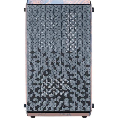 Rose Quartz & Serenity Floral Cooler Master MasterBox Q300L Mini Tower Skin