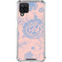 Rose Quartz & Serenity Floral Galaxy A12 Clear Case