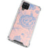 Rose Quartz & Serenity Floral Galaxy A12 Clear Case