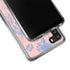 Rose Quartz & Serenity Floral Galaxy A21 Clear Case