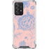 Rose Quartz & Serenity Floral Galaxy A52 5G Clear Case
