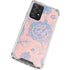 Rose Quartz & Serenity Floral Galaxy A52 5G Clear Case