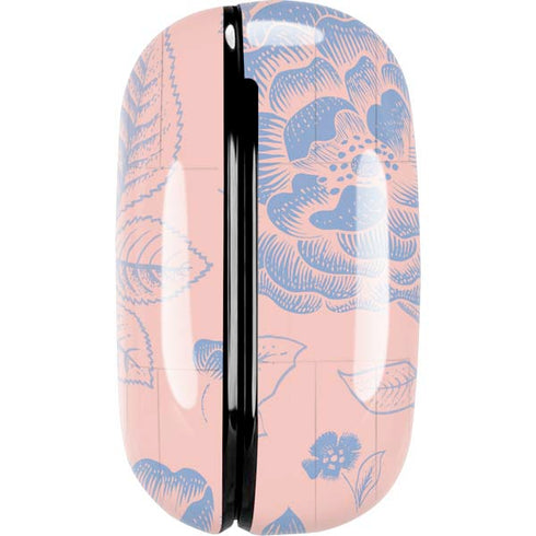 Rose Quartz & Serenity Floral Galaxy Buds Pro Skin