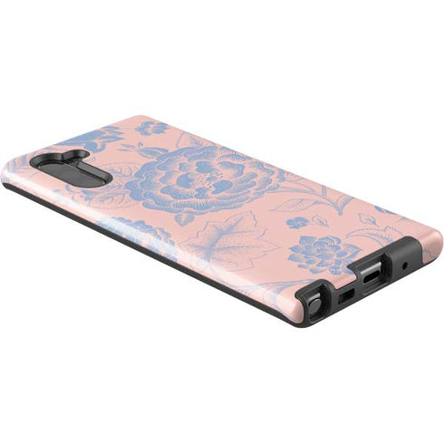 Rose Quartz & Serenity Floral Galaxy Note 10 Pro Case