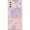 Rose Quartz & Serenity Floral Galaxy Note 10 Skin
