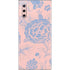 Rose Quartz & Serenity Floral Galaxy Note 10 Skin