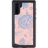 Rose Quartz & Serenity Floral Galaxy Note 10 Waterproof Case