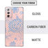 Rose Quartz & Serenity Floral Galaxy Note20 5G Skin