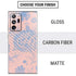 Rose Quartz & Serenity Floral Galaxy Note20 Ultra 5G Skin