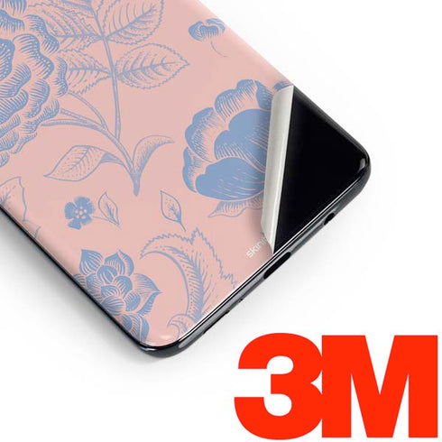 Rose Quartz & Serenity Floral Galaxy S10 Skin