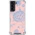 Rose Quartz & Serenity Floral Galaxy S21 5G Clear Case