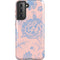 Rose Quartz & Serenity Floral Galaxy S21 5G Pro Case