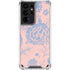 Rose Quartz & Serenity Floral Galaxy S21 Ultra 5G Clear Case