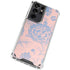 Rose Quartz & Serenity Floral Galaxy S21 Ultra 5G Clear Case