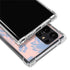 Rose Quartz & Serenity Floral Galaxy S22 Ultra Clear Case