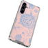 Rose Quartz & Serenity Floral Galaxy S23 FE Clear Case