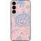 Rose Quartz & Serenity Floral Galaxy S23 Plus Skin